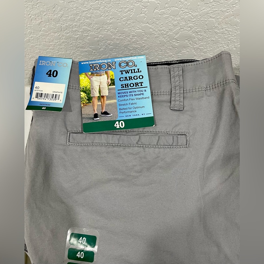 Iron Flex Cargo Shorts Men plus size 40
